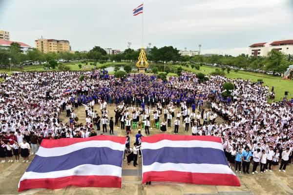 กระหึ่มมทร.ธัญบุรีส่งใจถึงทหารไทยผู้กล้า