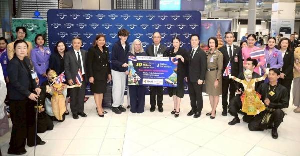 ทะลุ10ล้านคนนักเที่ยวระยะไกลเยือนไทย