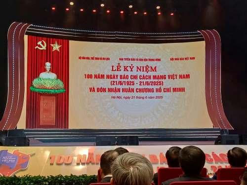 เวียดนามจัดยิ่งใหญ่ ฉลอง 100 ปีหนังสือพิมพ์ จุดเริ่มต้นสื่อมวลชน