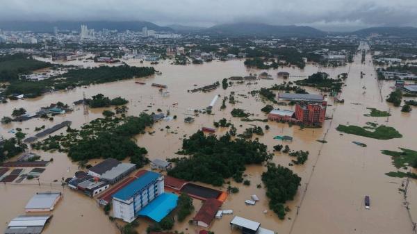 วช.ลุยน้ำท่วมใต้อีกทางส่งโดรนกู้ภัยช่วย